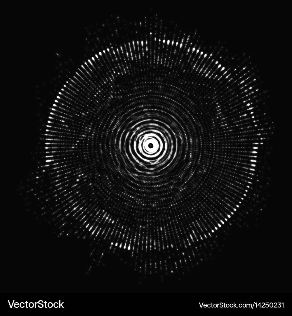 Abstract mesh background point array Vector Image