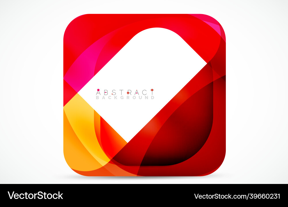 Minimal background abstract square shape Minimal background abstract square shape vector image
