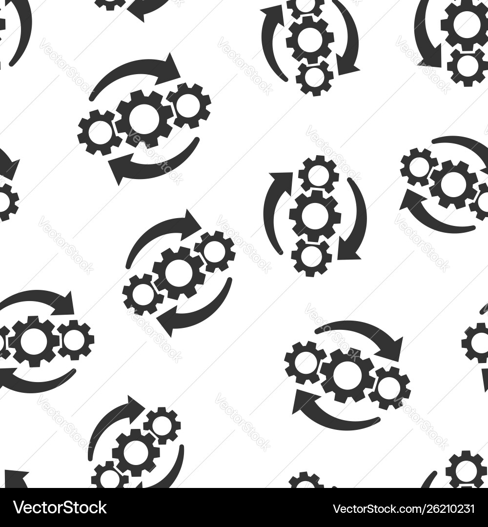 Operation project icon seamless pattern Operation project icon seamless pattern vector image
