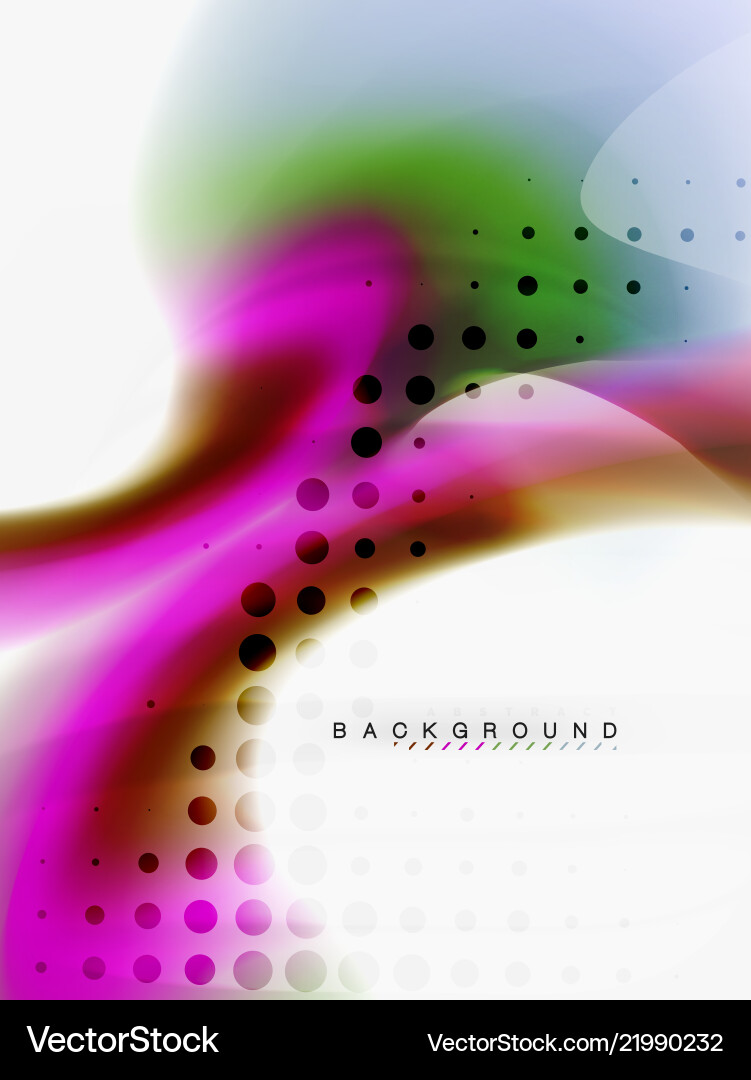 Background abstract color flow liquid design Background abstract color flow liquid design vector image