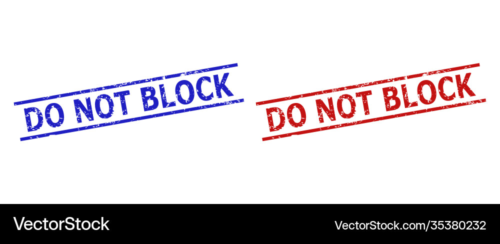 Do not block watermarks with unclean surface Vector Image