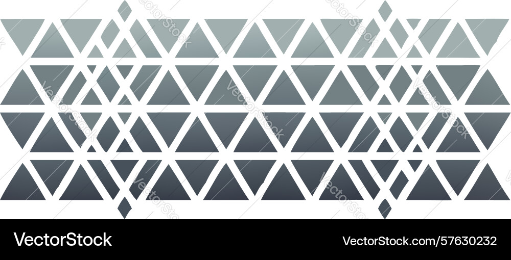 Fading triangle pattern background design Vector Image
