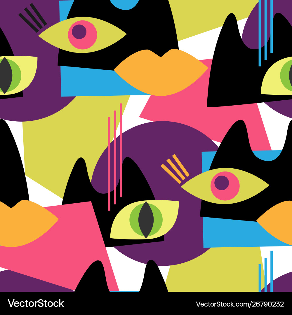 Seamless abstract pattern Seamless abstract pattern vector image