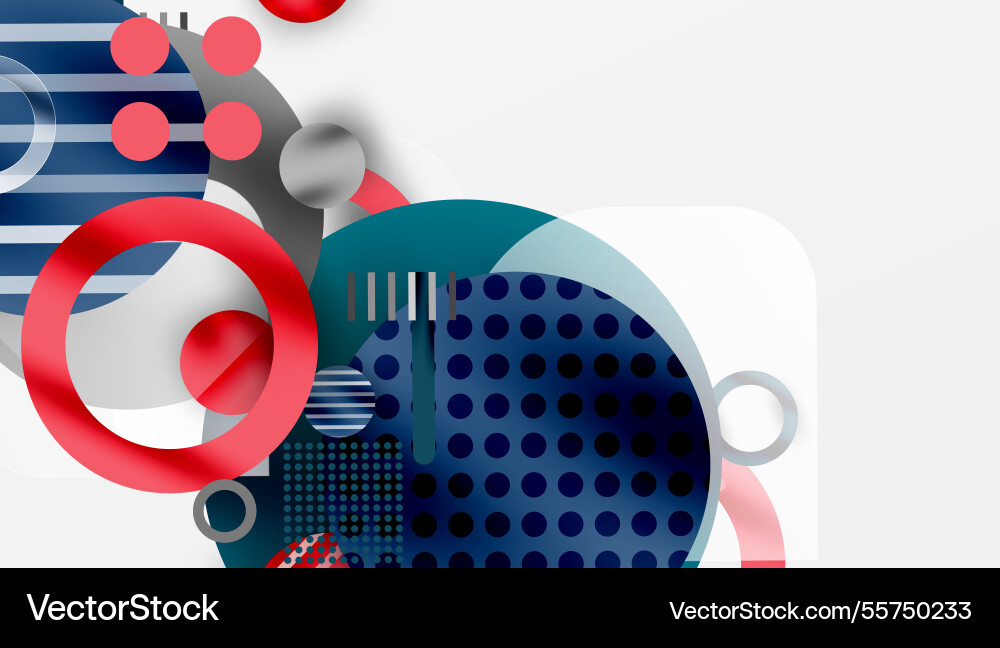 Abstract geometric background with overlapping Abstract geometric background with overlapping vector image