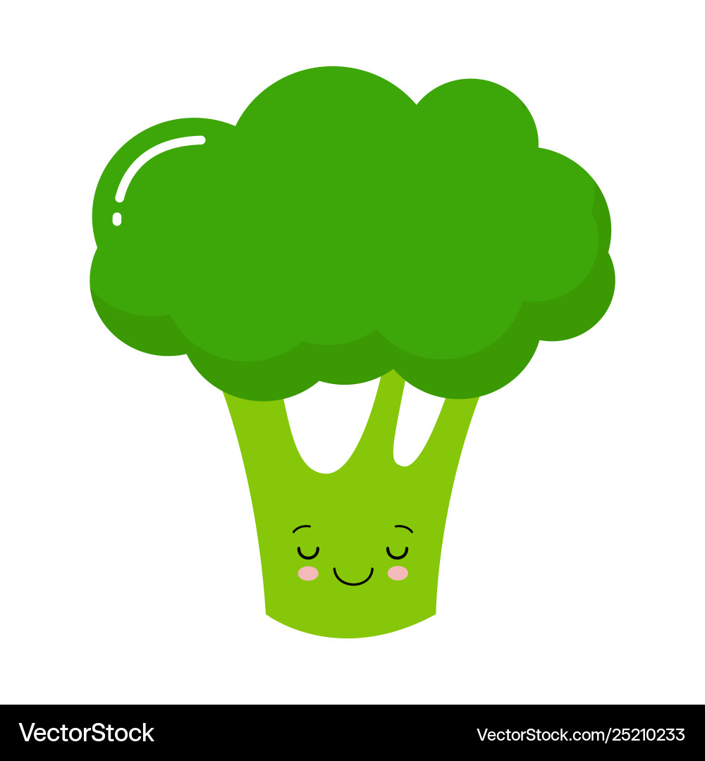 Broccoli Symbol grün Farbe Gemüse Sammlung Broccoli Symbol grün Farbe Gemüse Sammlung vektorbild