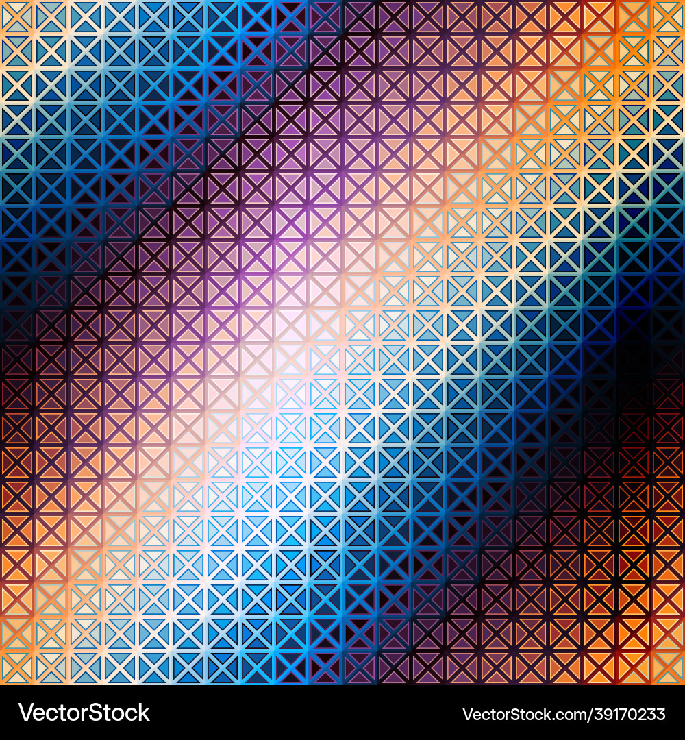 Geometric abstract pattern in low poly style Geometric abstract pattern in low poly style vector image