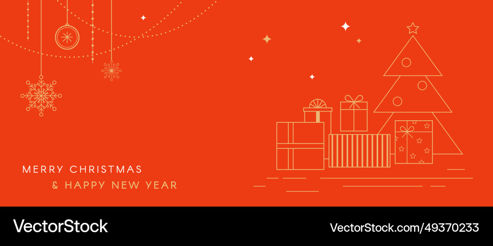 Happy new year poster banner and card design Happy new year poster banner and card design vector image