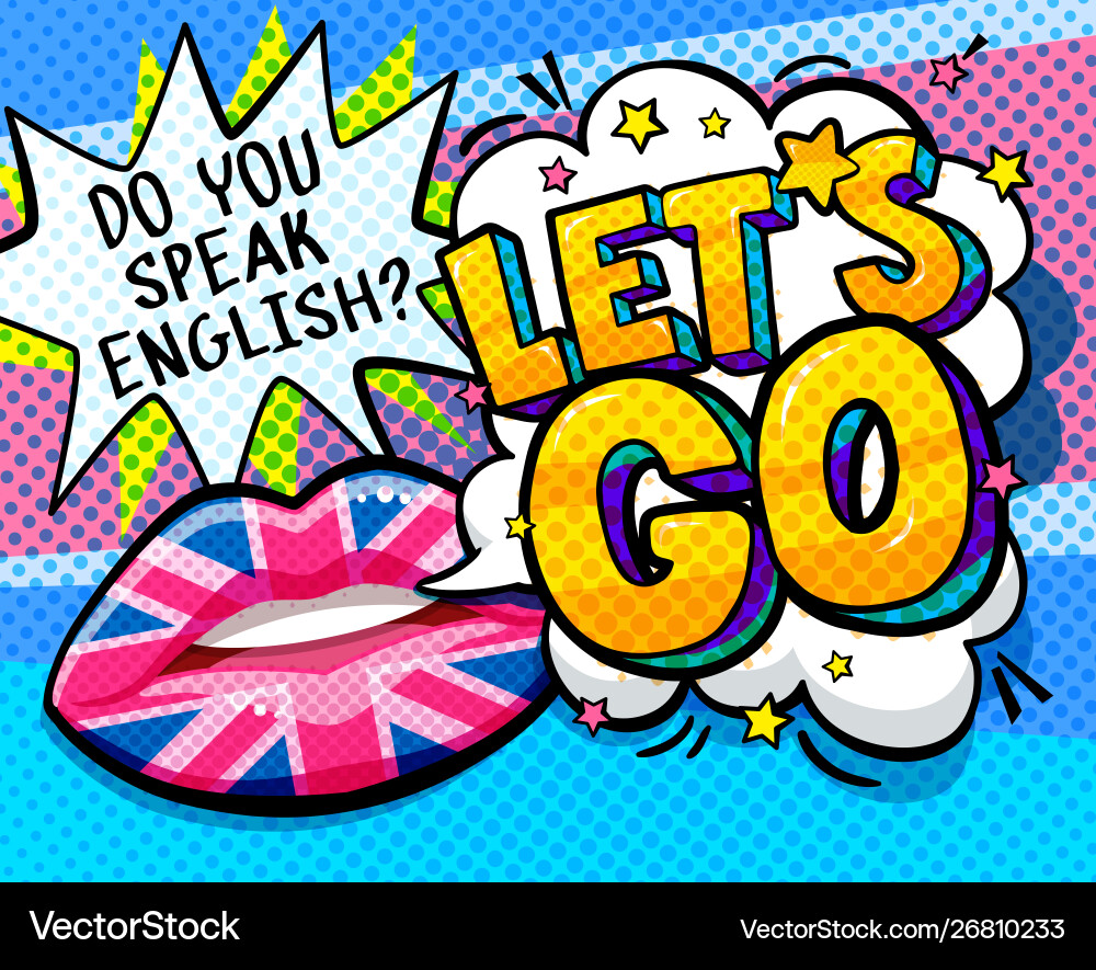 Lets go word bubble Lets go word bubble vektorbild