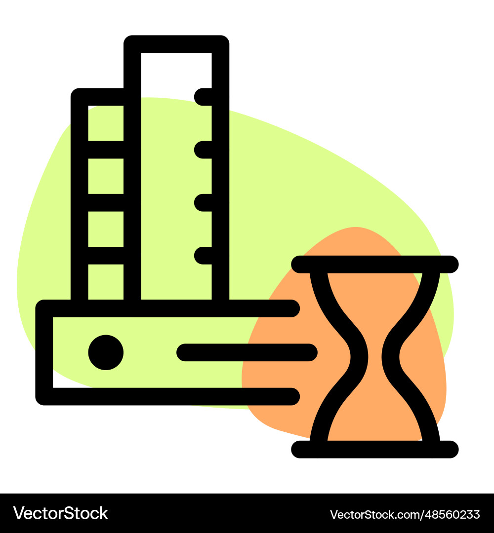 Scheduling a construction of building vector image