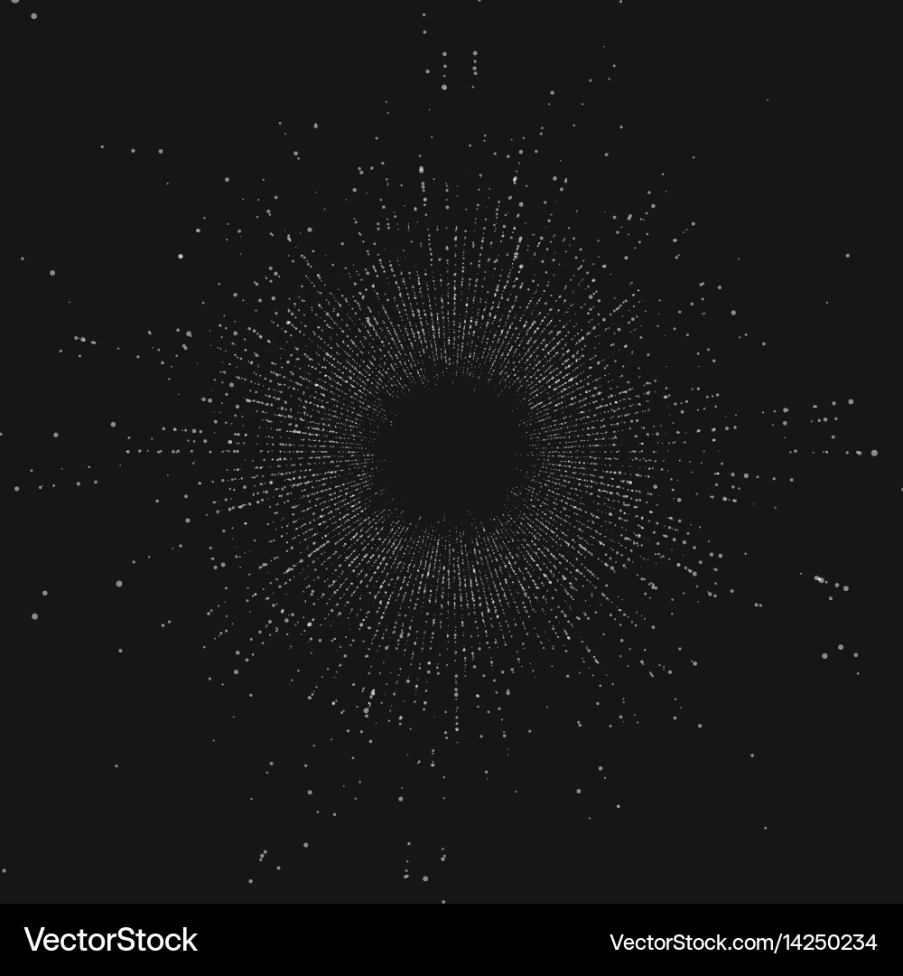 Abstract round point mesh background vector image