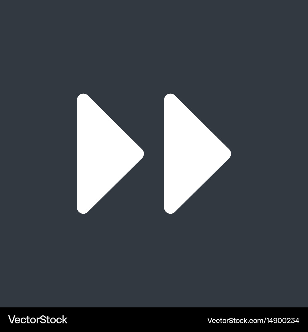 Simple arrow icon Royalty Free Vector Image - VectorStock