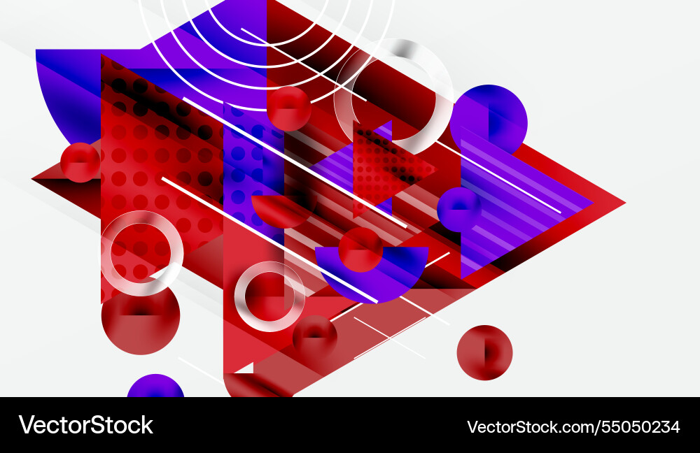 Sleek abstract background - layered triangles Sleek abstract background - layered triangles vector image