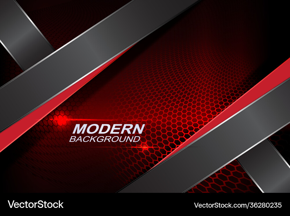 Abstract design with a gradient red mesh lattice vector image