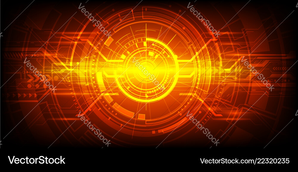 Abstract Tech Network Background vector image
