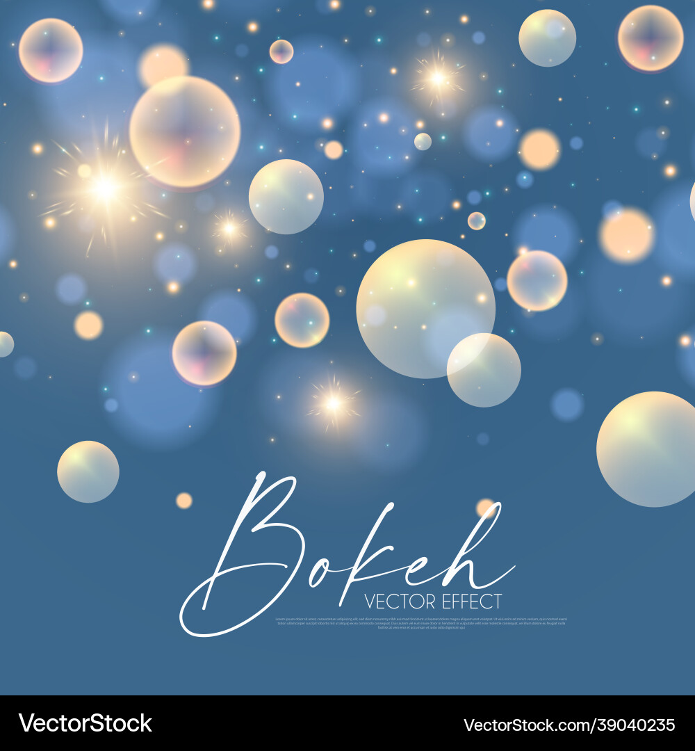 Soft bokeh elegant light effect fluid Soft bokeh elegant light effect fluid vector image