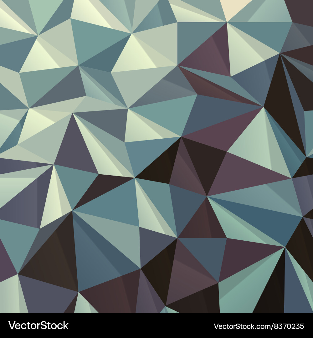 Triangle abstract geometric pattern Vector Image