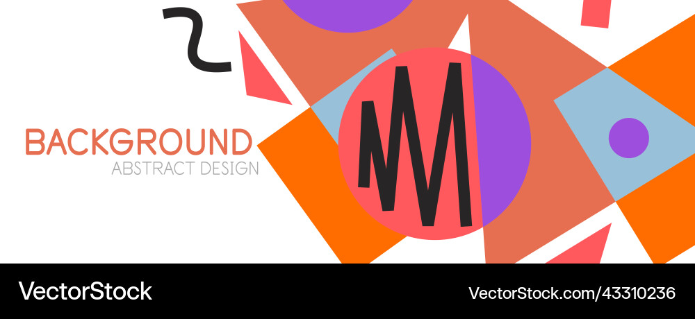 Abstract background blocks lines triangles Abstract background blocks lines triangles vector image