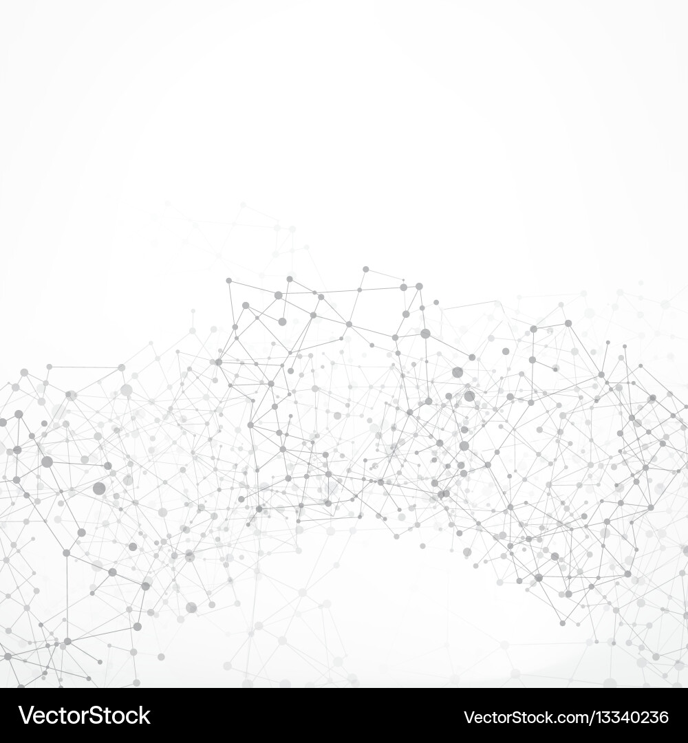 Abstract Network Connection vector image