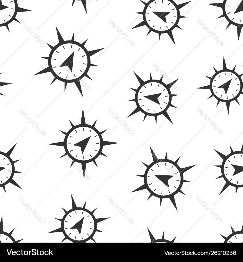 Global navigation icon seamless pattern Global navigation icon seamless pattern vector image
