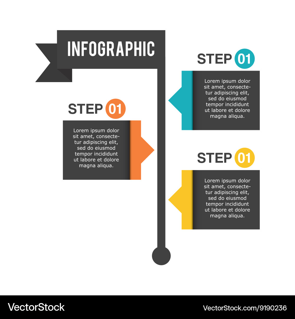 Infograhic design data icon colorful vector image