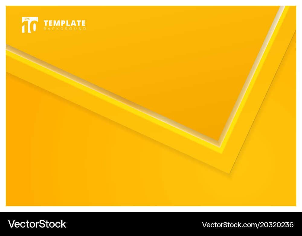 Triangle arrow corner overlap layer with copy vector image