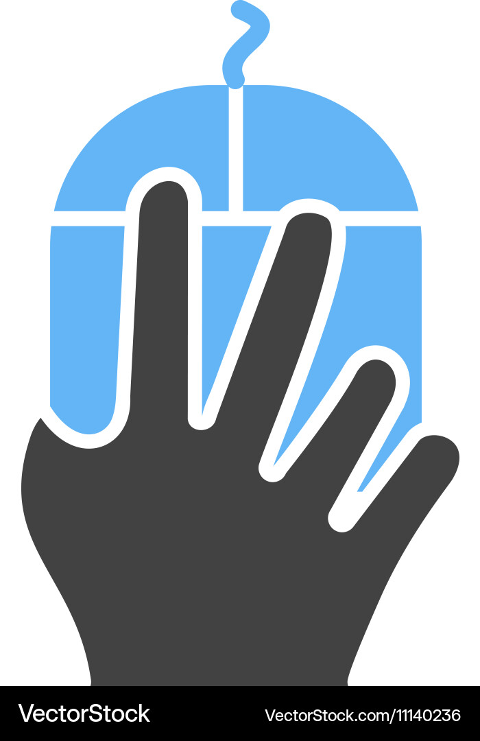 Using mouse Vector Image