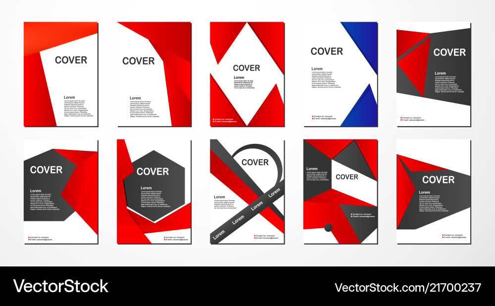 Abstract flyer design with text space for web vector image