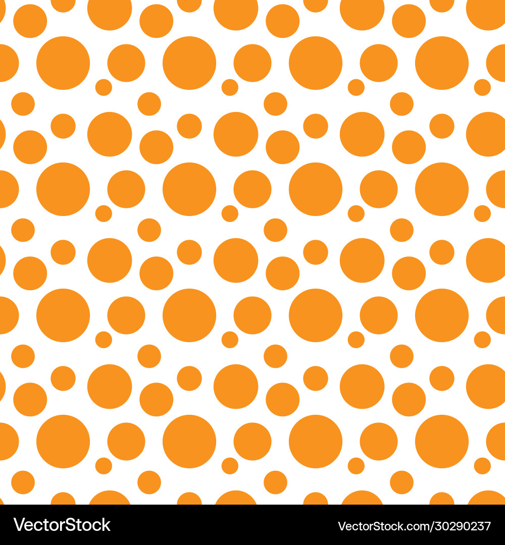 Abstract seamless color pattern with circle Vector Image