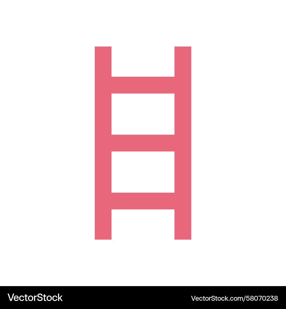 Ladder Icon Template Vector Image