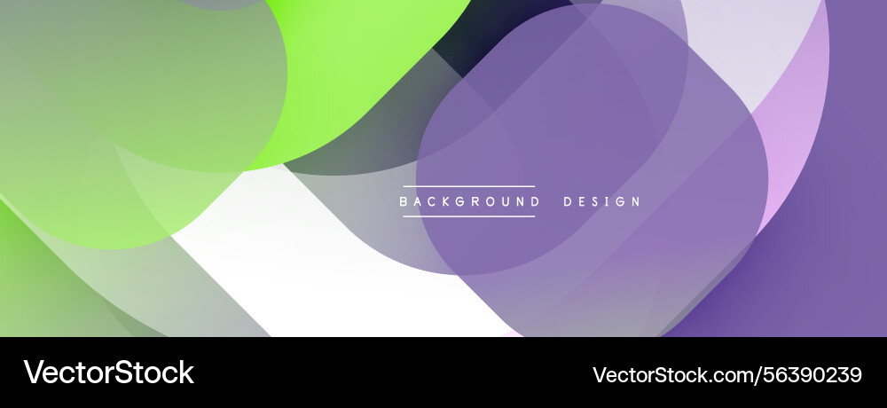 Abstract shapes overlap creating vibrant color Abstract shapes overlap creating vibrant color vector image