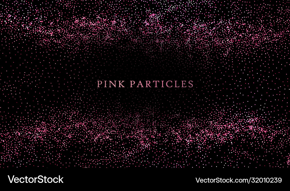 Abstract shiny glitter overlay design element vector image