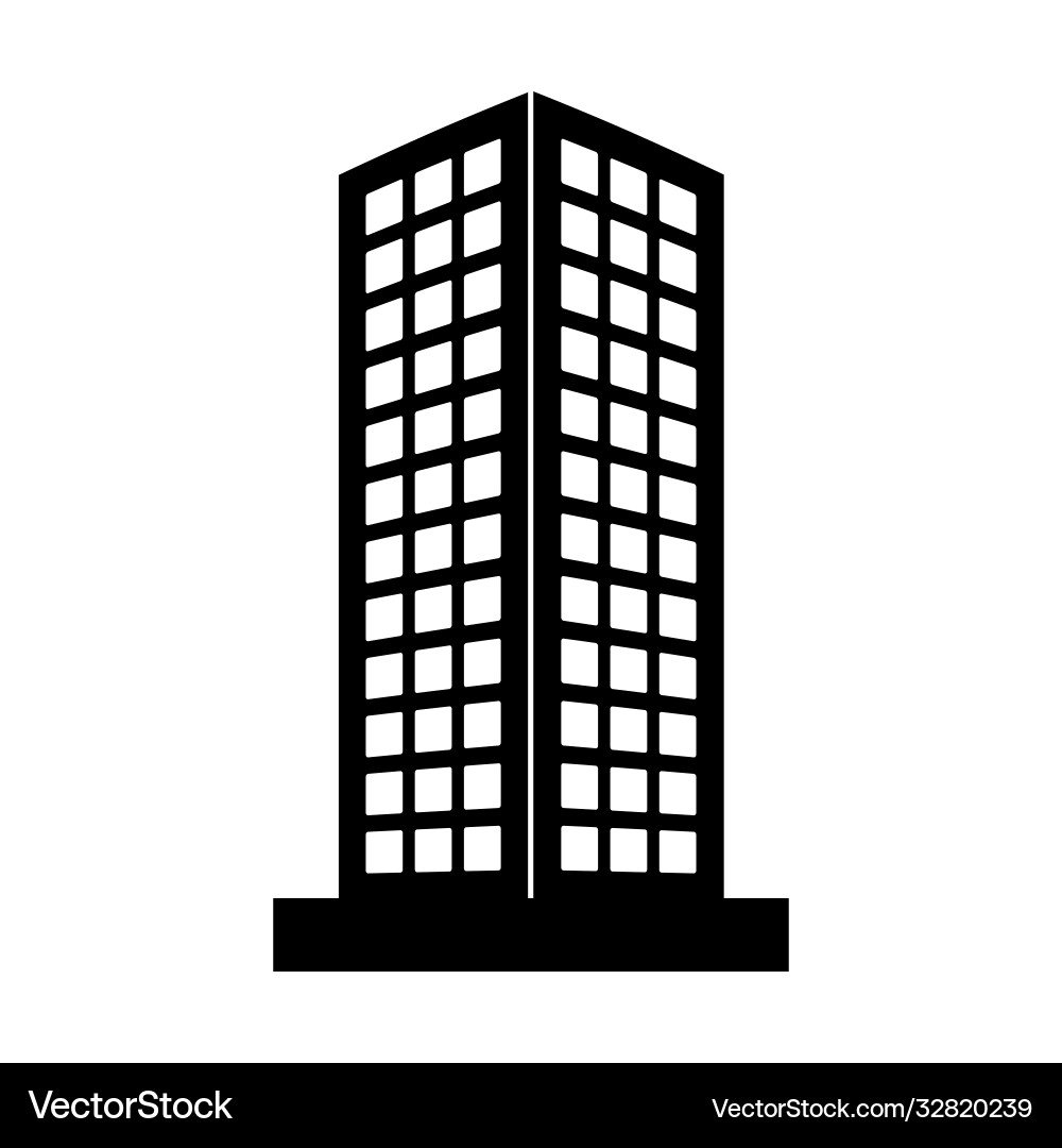 Building icon sign symbol Royalty Free Vector Image
