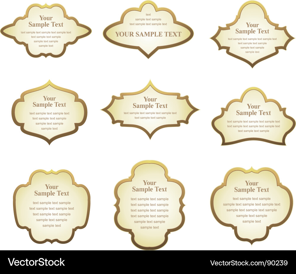 Elements Vector Image