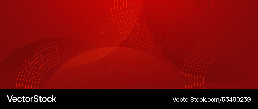 Red Geometric Abstract Background Vector Image