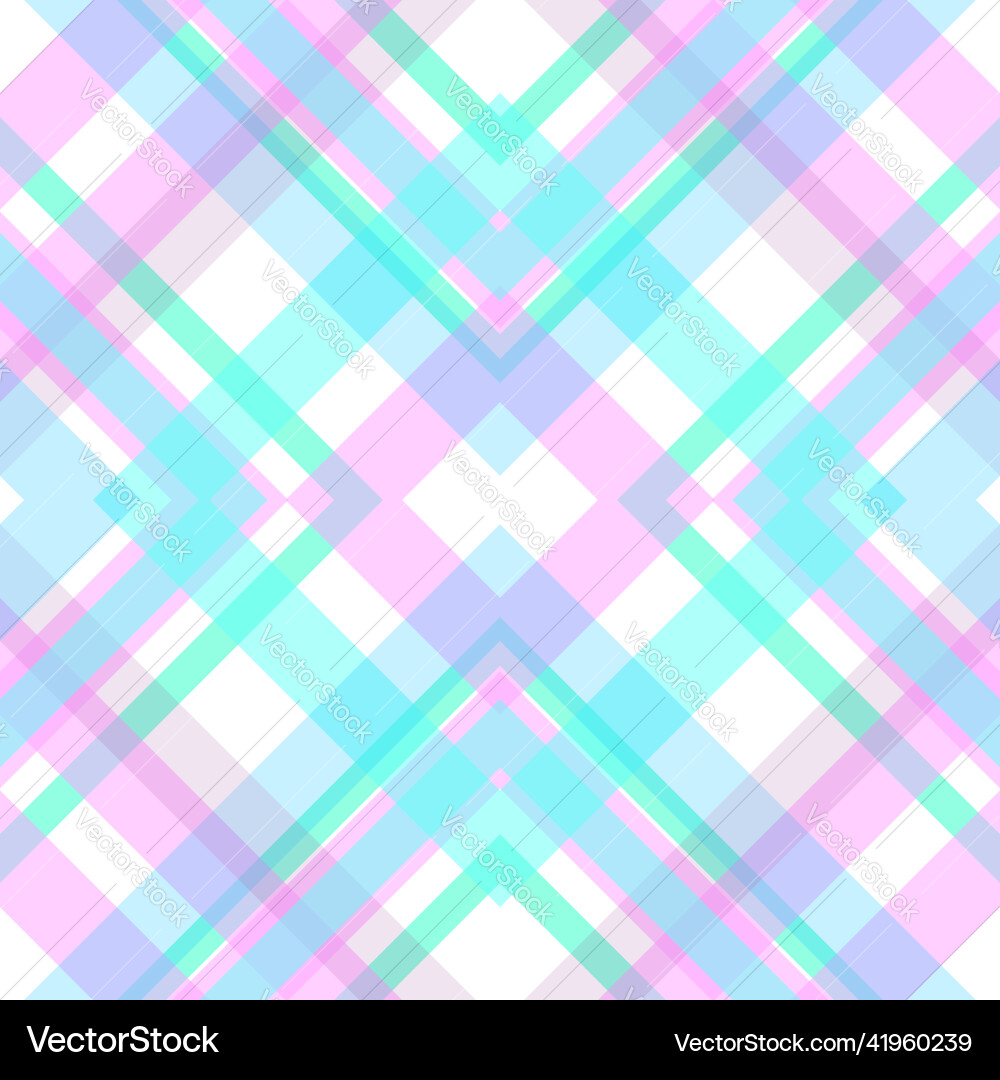 Seamless geometric pattern diagonal colorful Vector Image