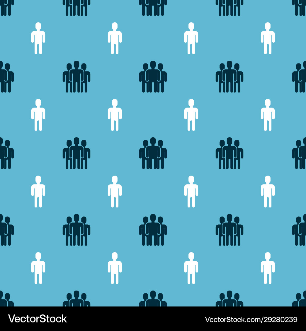 Set users group and user man in business suit Set users group and user man in business suit vector image