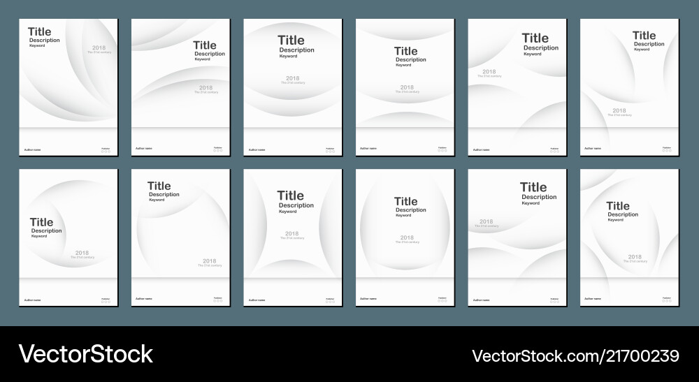 White modern abstract background with text space vector image