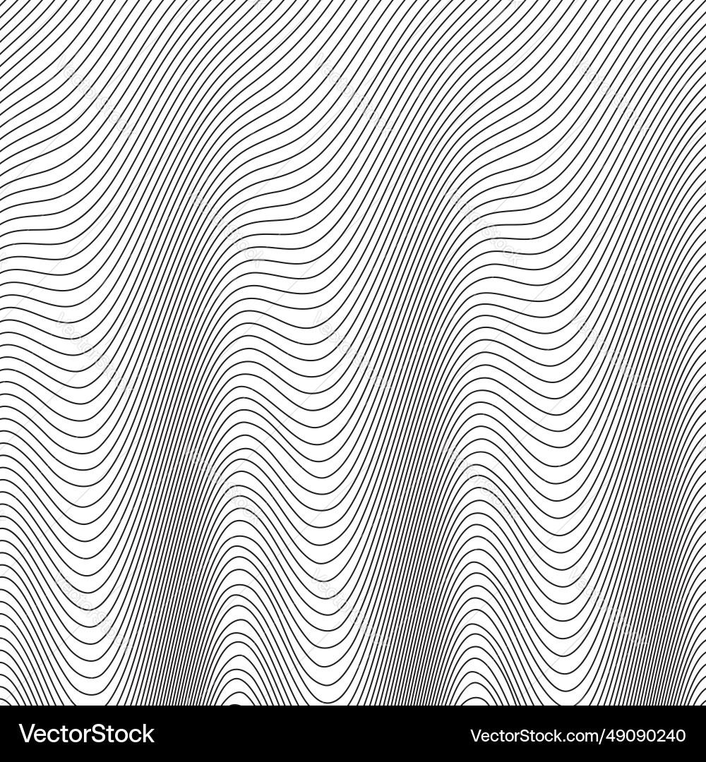 Abstract waves with halftone effect Abstract waves with halftone effect vector image