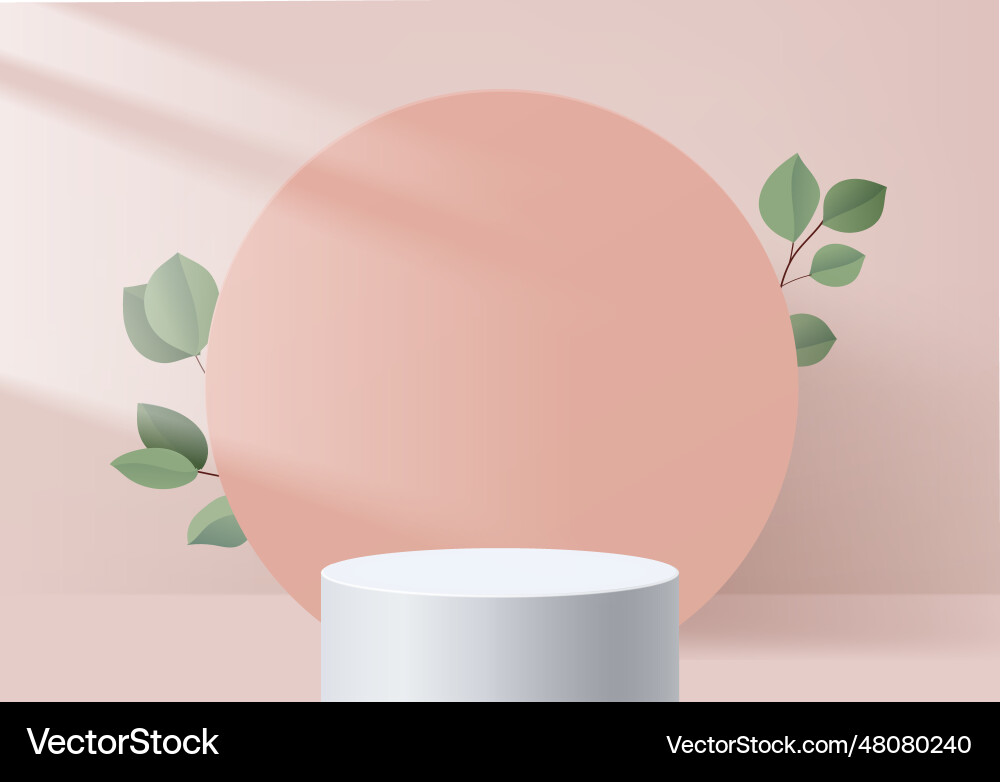 Background abstract with gradient in empty room vector image