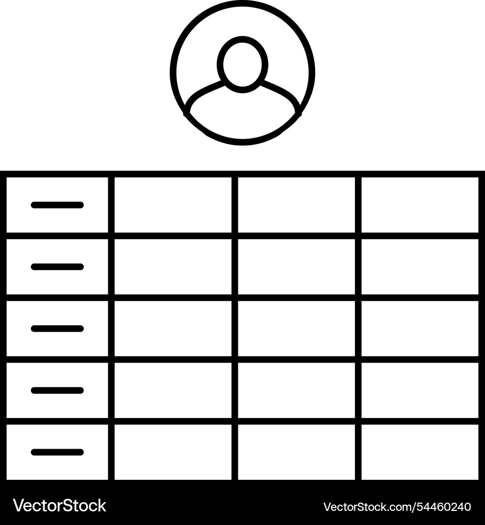 Guerrilla testing ux ui design line icon Guerrilla testing ux ui design line icon vector image