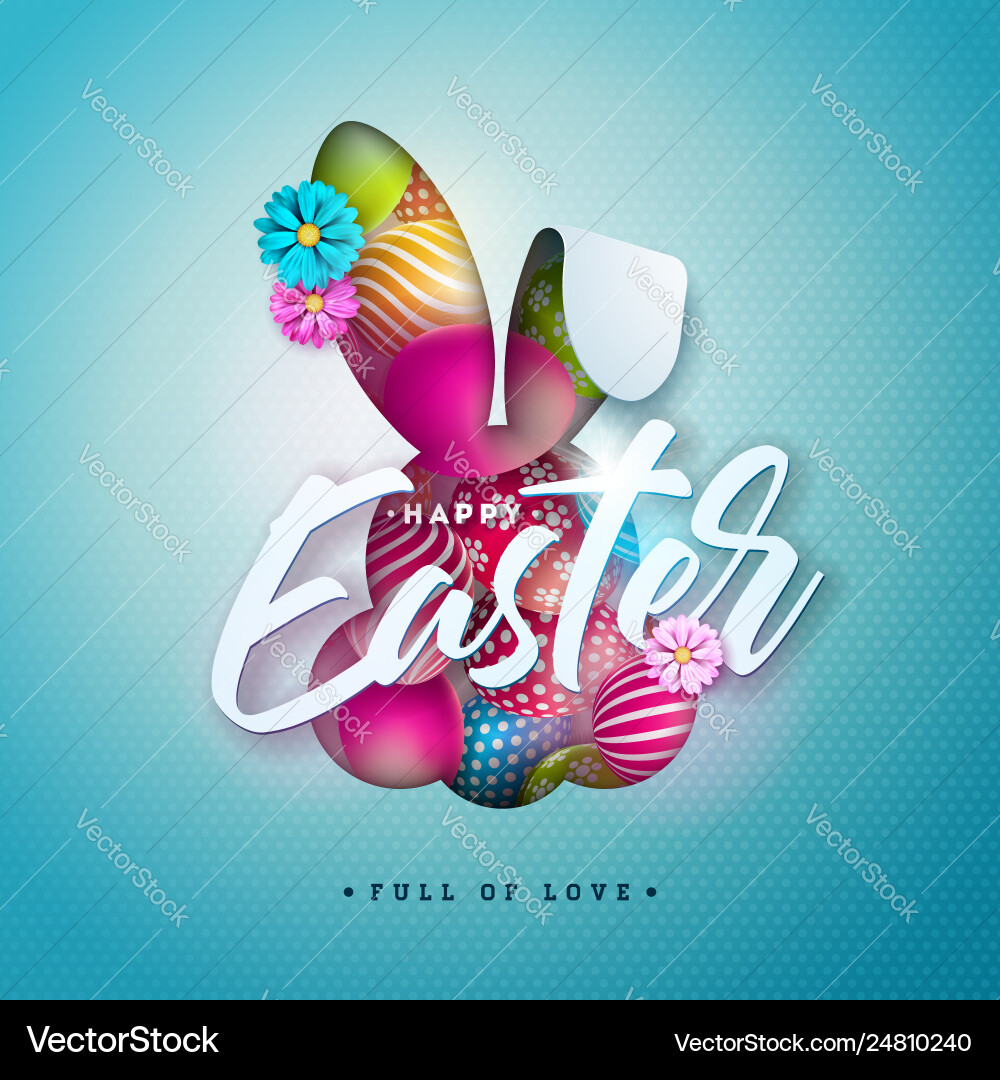 Happy easter holiday Royalty Free Vector Image