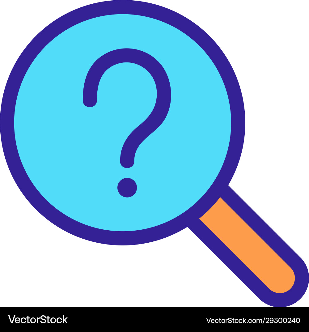 Questions and answers icon isolated Questions and answers icon isolated vector image