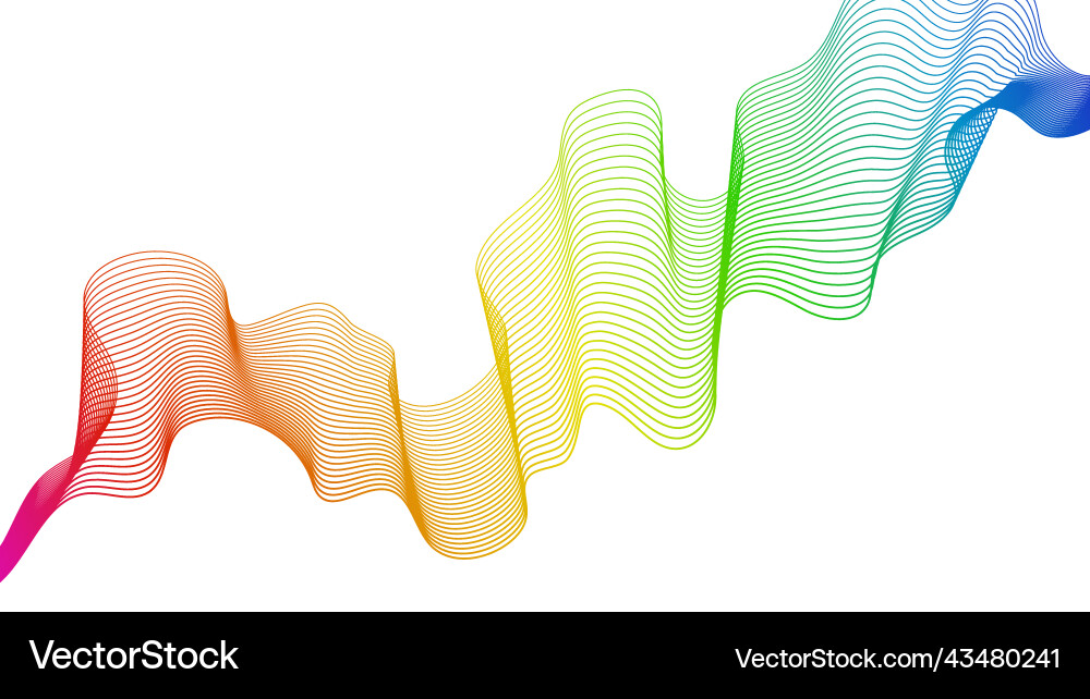 Abstract backdrop with wave gradient lines Abstract backdrop with wave gradient lines Vector Image