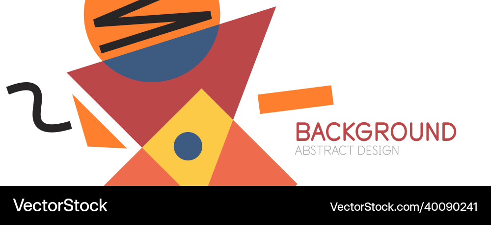 Abstract background blocks lines triangles Abstract background blocks lines triangles vector image