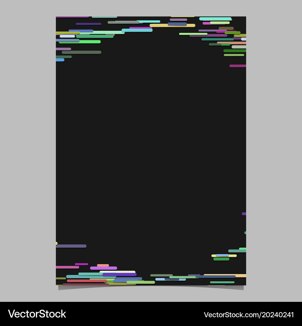 Abstract horizontal rounded stripe background Vector Image
