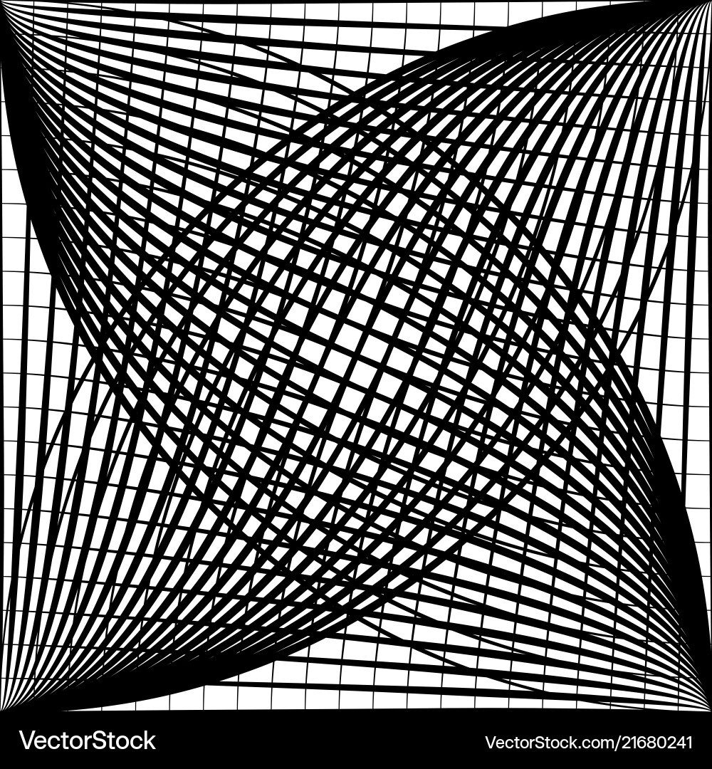 Lines blend object Lines blend object vector image