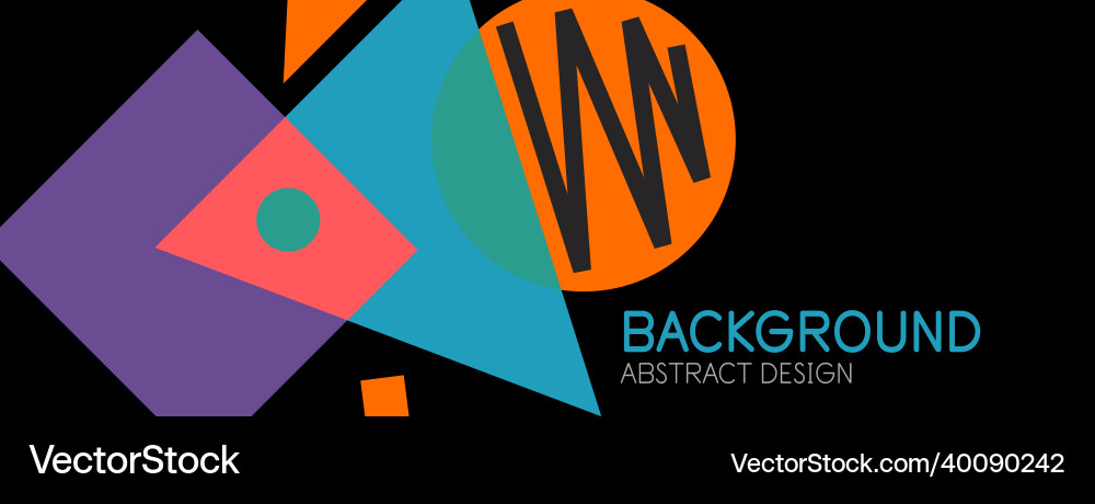 Abstract background blocks lines triangles Abstract background blocks lines triangles Vector Image