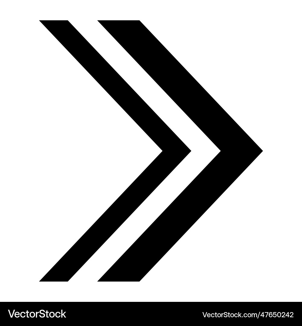 Arrow icon modern simple or cursor Arrow icon modern simple or cursor vector image