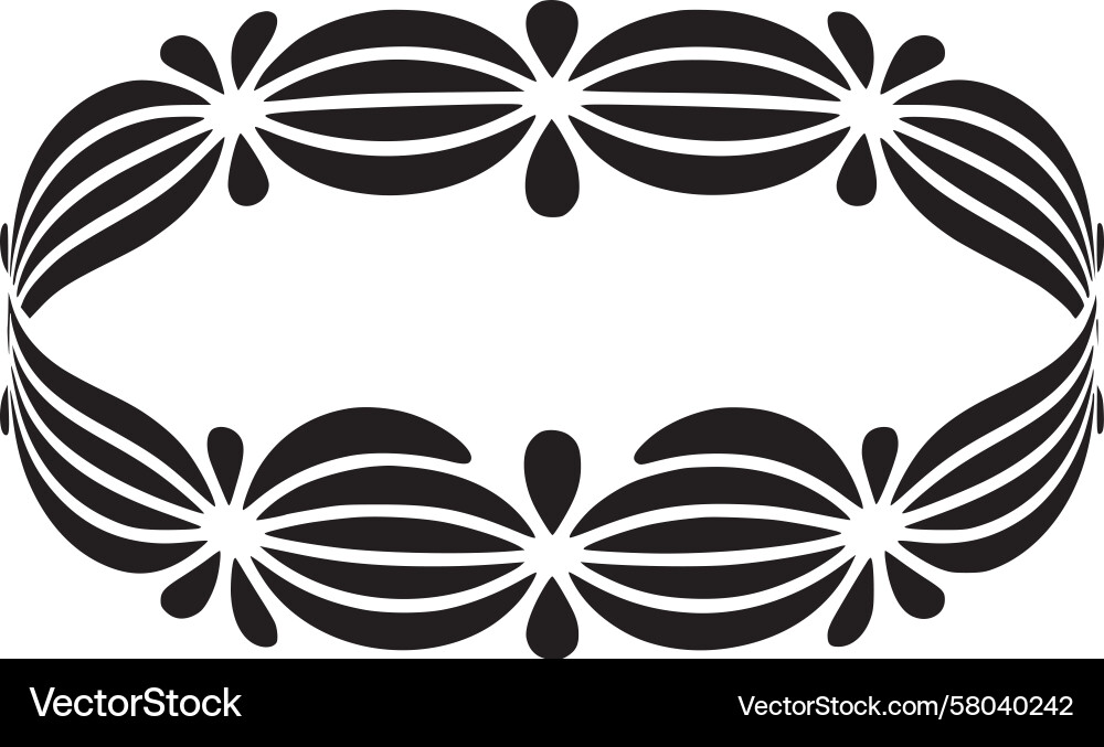 Dynamic Ribbon Pattern Vector Image