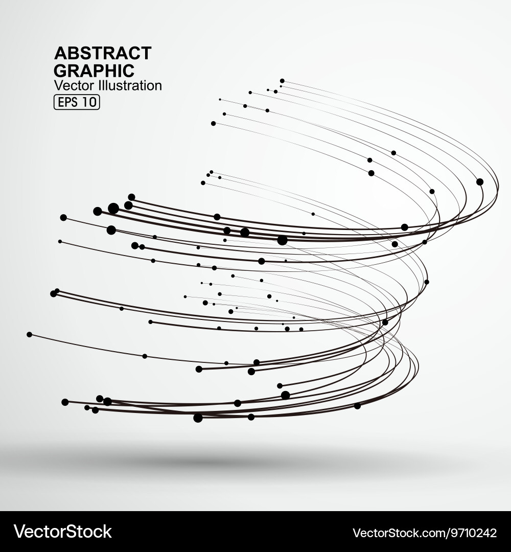 Tornadoabstract graphics vector image